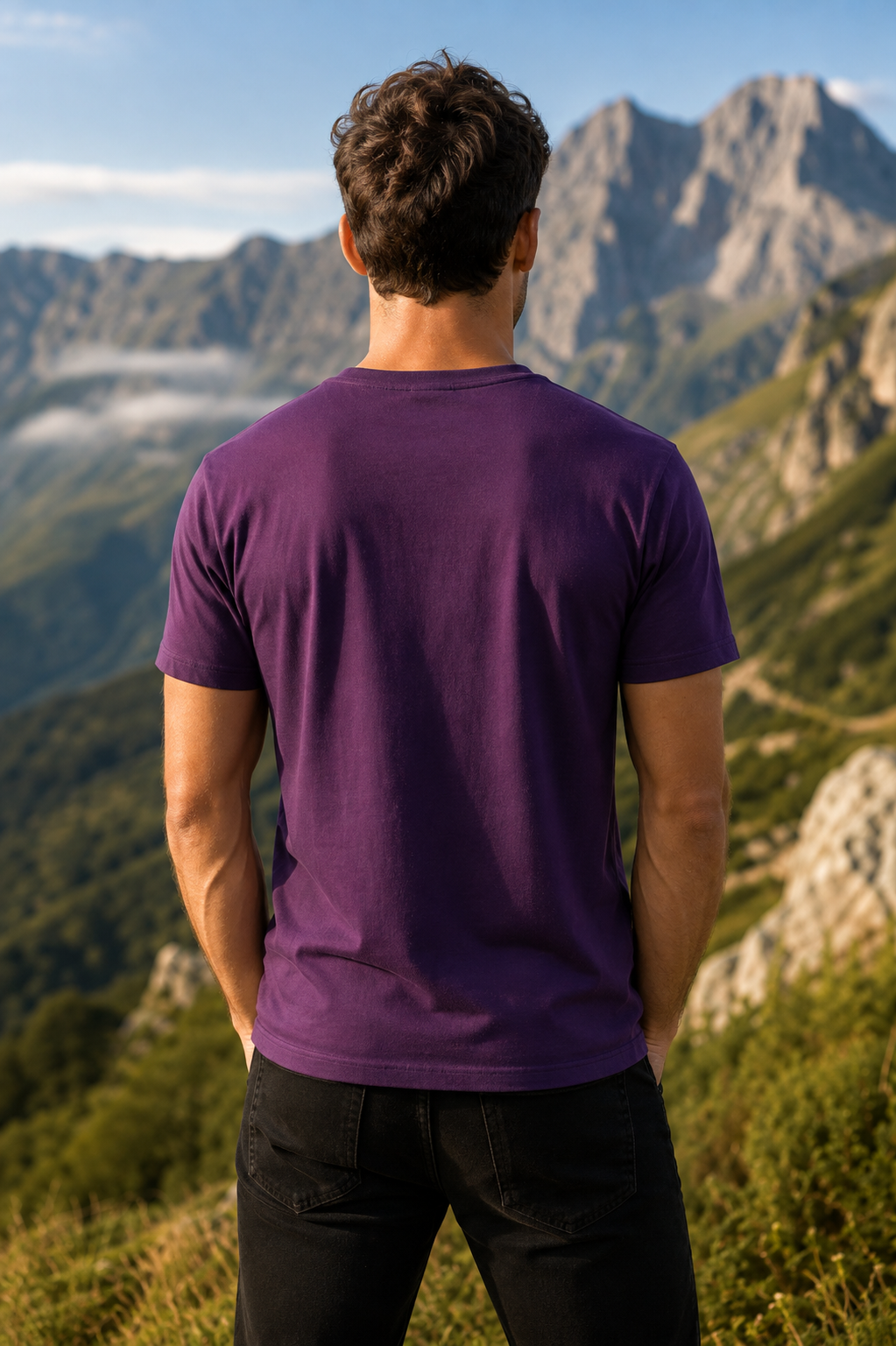 Deep Purple Regular Fit T-Shirt