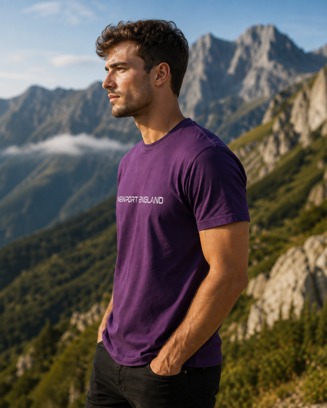 Deep Purple Regular Fit T-Shirt