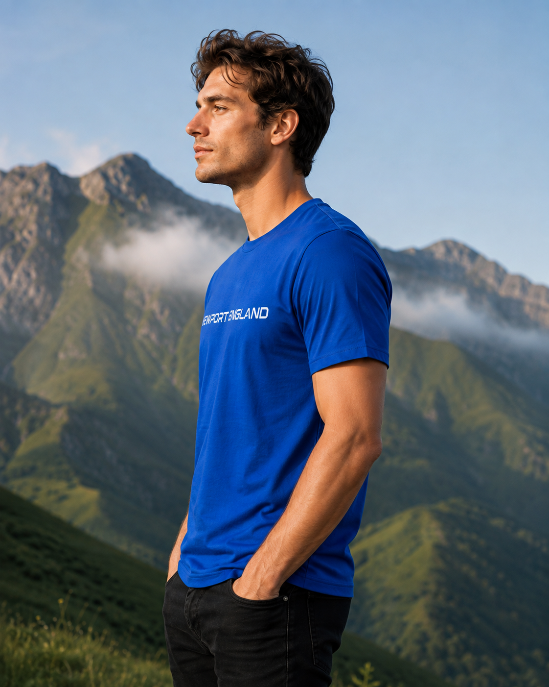 Blue Regular Fit T-shirt