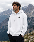 Newport England White Premium Pullover Hoodie for Men