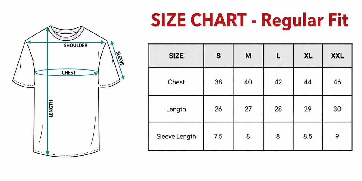 Black Regular Fit T-Shirt